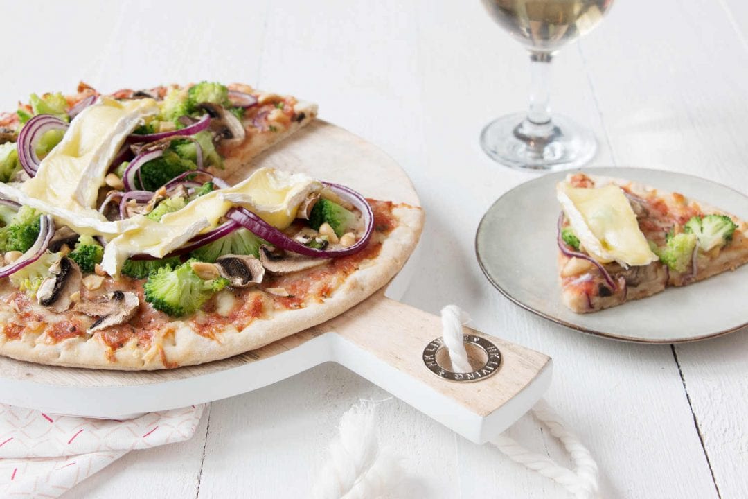 pizza aux brocolis