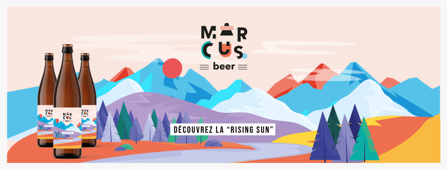 Bières MarcusBeer Rising Sun